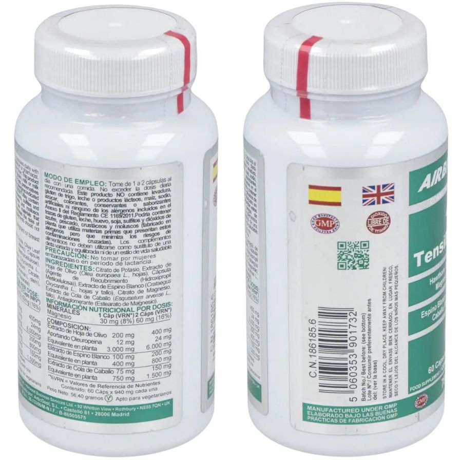 Tensibiotic 60 Capsulas | Airbiotic AB - Dietetica Ferrer