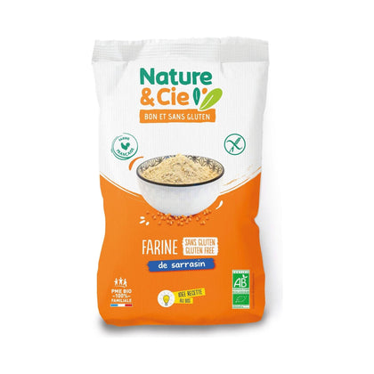 Harina de Trigo Sarraceno sin Gluten Bio 500 gr | Nature & Cie - Dietetica Ferrer