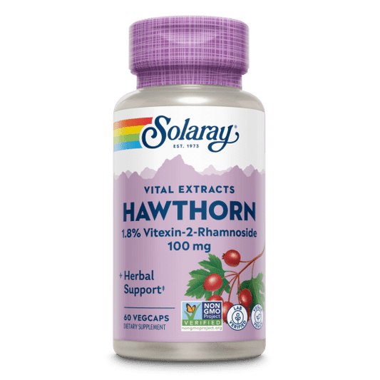 Hawthorn Extract 60 cápsulas | Solaray - Dietetica Ferrer