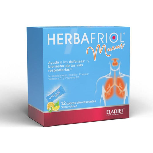Herbafriol Mucus 12 sticks | Eladiet - Dietetica Ferrer