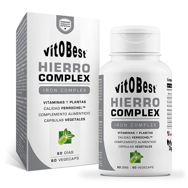 Hierro Complex 60 cápsulas | Vitobest - Dietetica Ferrer