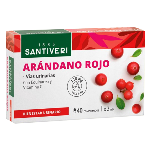 Arandano Rojo Comprimidos | Santiveri - Dietetica Ferrer