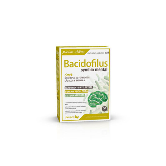 Bacidofilus Symbio Mental 30 cápsulas | Dietmed - Dietetica Ferrer