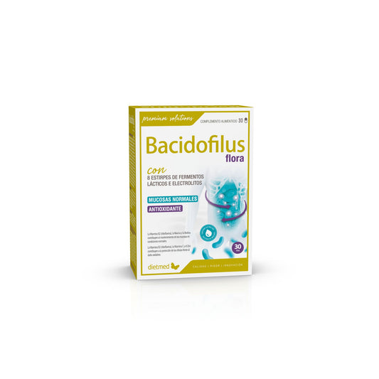 Bacidofilus Flora 30 cápsulas | Dietmed - Dietetica Ferrer
