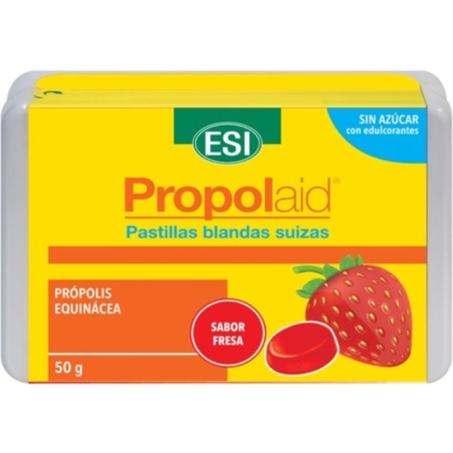 PropolAid Pastilla Fresa Junior 50 gr | ESI - Dietetica Ferrer