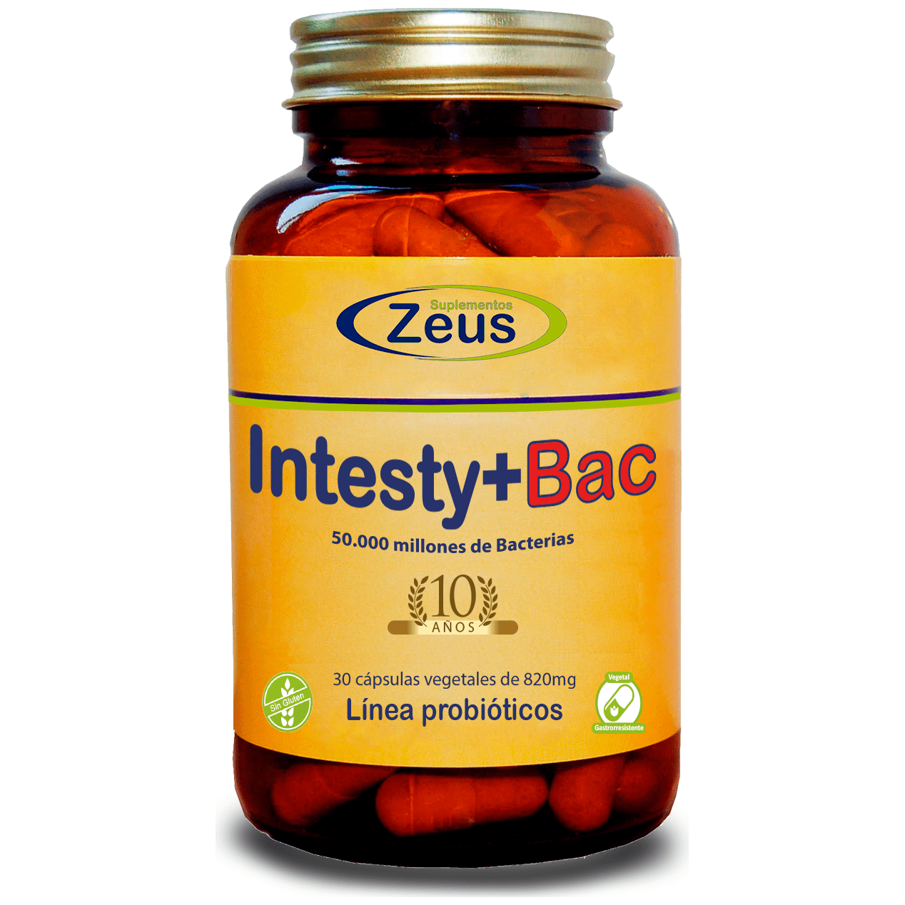Intesty + Bac cápsulas | Zeus - Dietetica Ferrer