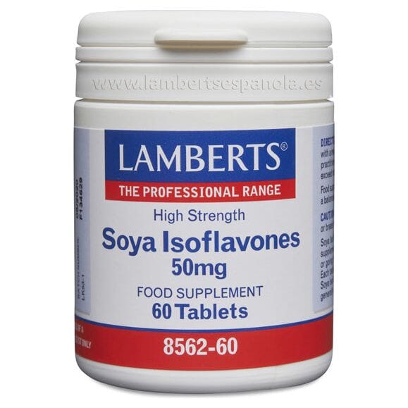 Isoflavonas de Soja 50mg 60 Comprimidos | Lamberts - Dietetica Ferrer