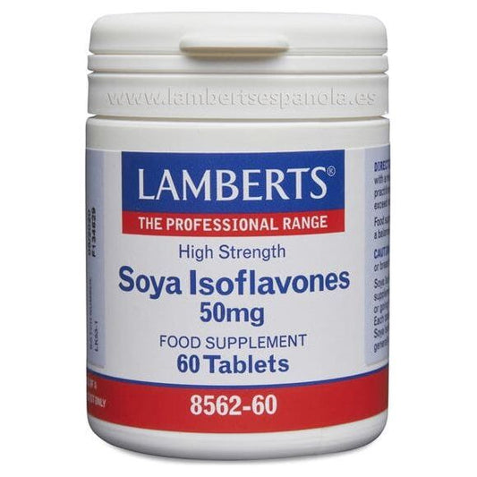 Isoflavonas de Soja 50mg 60 Comprimidos | Lamberts - Dietetica Ferrer