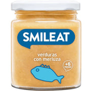 Tarrito De Verduras Con Merluza 230 Gr | Smileat