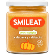 Tarrito De Calabaza Y Calabacín Bio 230 Gr | Smileat