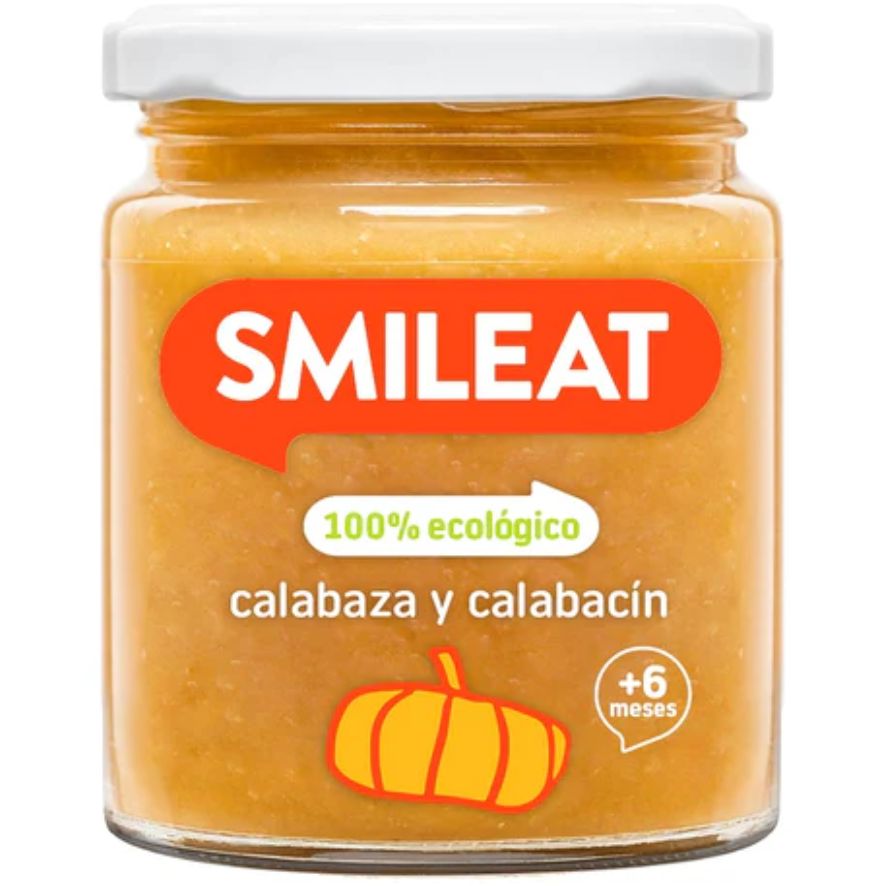 Tarrito De Calabaza Y Calabacín Bio 230 Gr | Smileat