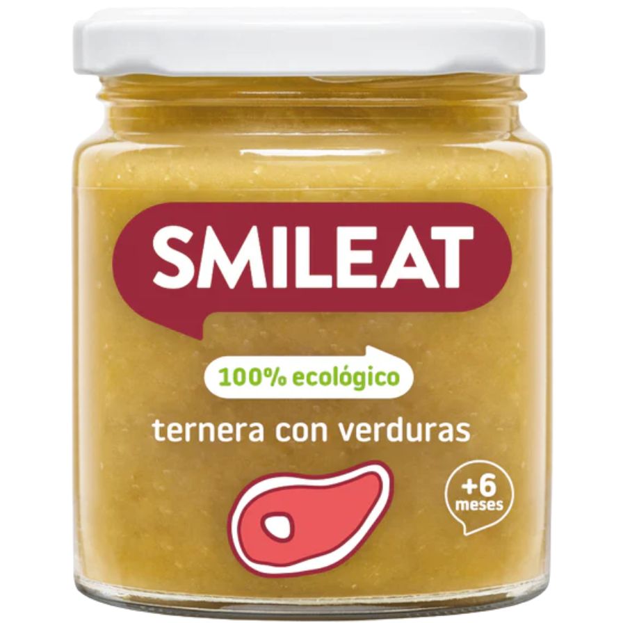 Tarrito De Ternera Con Verduras Bio 230 Gr | Smileat