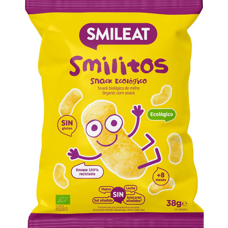 Smilitos De Maíz Bio 38 Gr | Smileat
