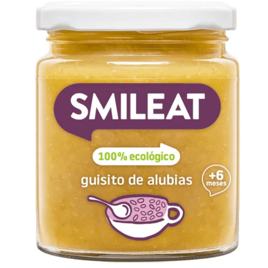 Tarrito De Guisito De Alubias Bio 230 Gr | Smileat