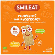 Panecillos De Cereales Con Plátano Y Calabaza Bio 60 Gr | Smileat