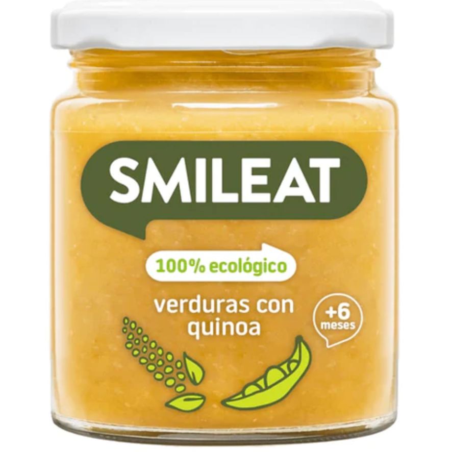 Tarrito De Verduras Con Quinoa Bio 230 Gr | Smileat