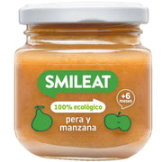 Tarrito De Pera Y Manzana Bio 130 Gr | Smileat