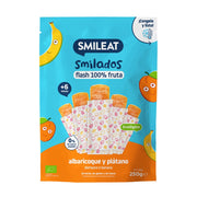 Smilados De Albaricoque Y Plátano Bio 5 X 50 Gr | Smileat