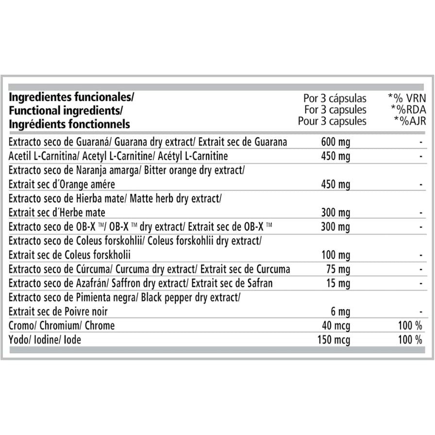TF1 Thermo Burner 90 Capsulas | PWD Nutrition - Dietetica Ferrer