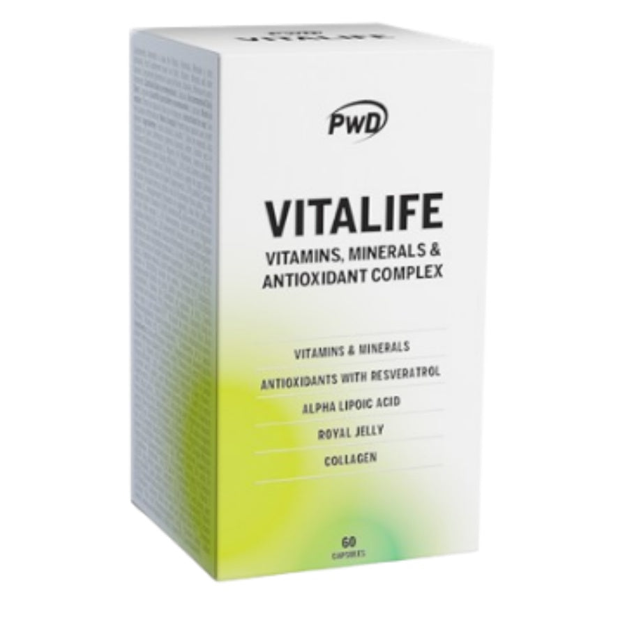 Vitalife 60 Capsulas | PWD Nutrition - Dietetica Ferrer
