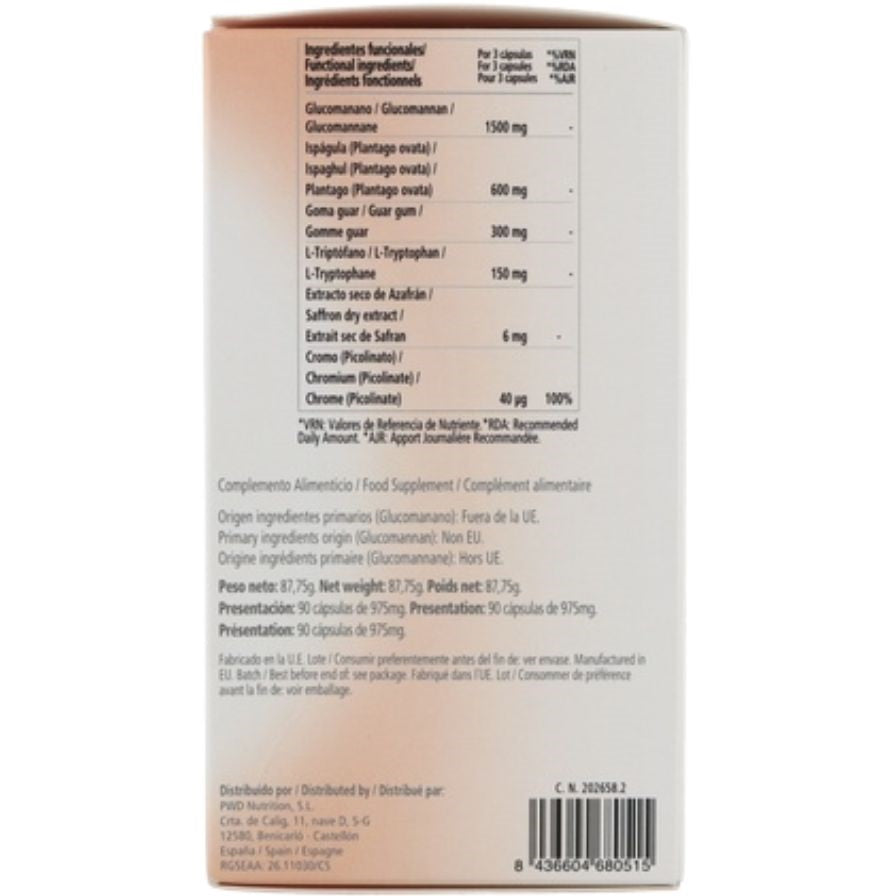 Control Now 90 Capsulas | PWD Nutrition - Dietetica Ferrer