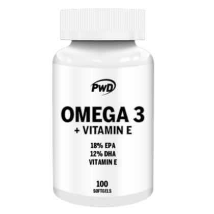 Omega 3 + Vitamina E 90 Perlas | PWD Nutrition - Dietetica Ferrer