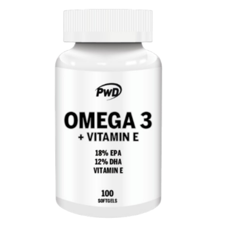 Omega 3 + Vitamina E 90 Perlas | PWD Nutrition - Dietetica Ferrer
