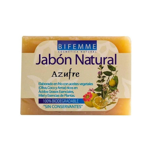 Jabón de Azufre 100 g | Bifemme - Dietetica Ferrer