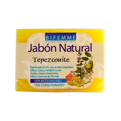 Jabón de Tepezcouite 100 g | Bifemme - Dietetica Ferrer