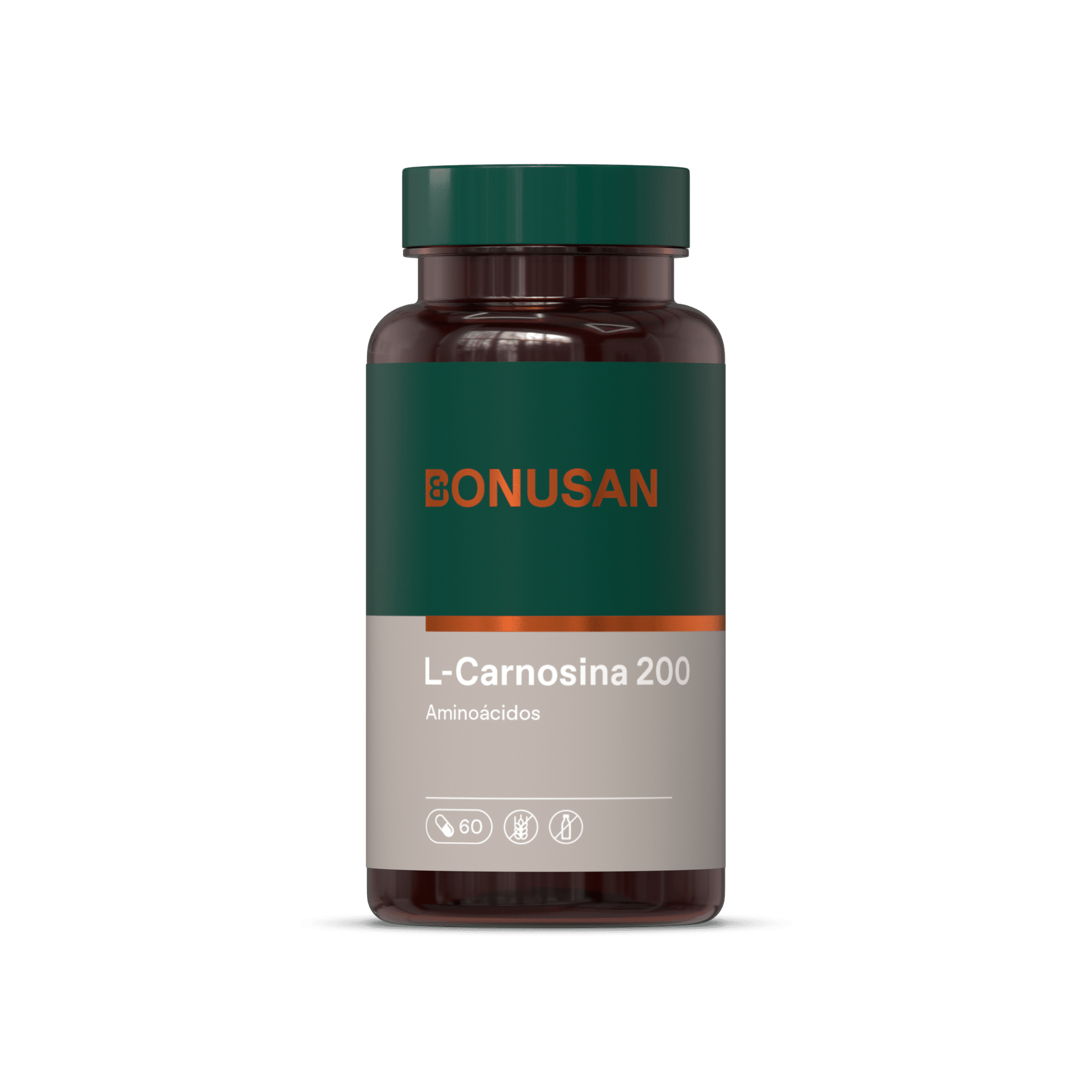 L Carnosina 200 mg 60 Capsulas | Bonusan - Dietetica Ferrer