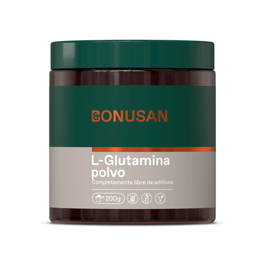 L Glutamina en Polvo 200 gr | Bonusan - Dietetica Ferrer