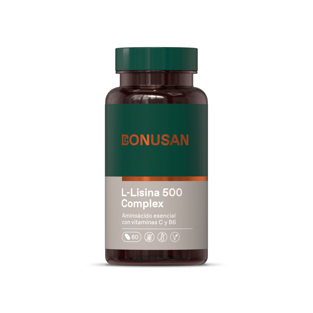 L Lisina 500 mg plus 60 Tabletas | Bonusan - Dietetica Ferrer
