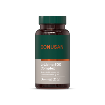 L Lisina 500 mg plus 60 Tabletas | Bonusan - Dietetica Ferrer