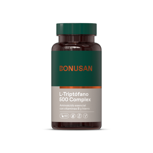 L Triptofano 500 mg 60 Capsulas | Bonusan - Dietetica Ferrer