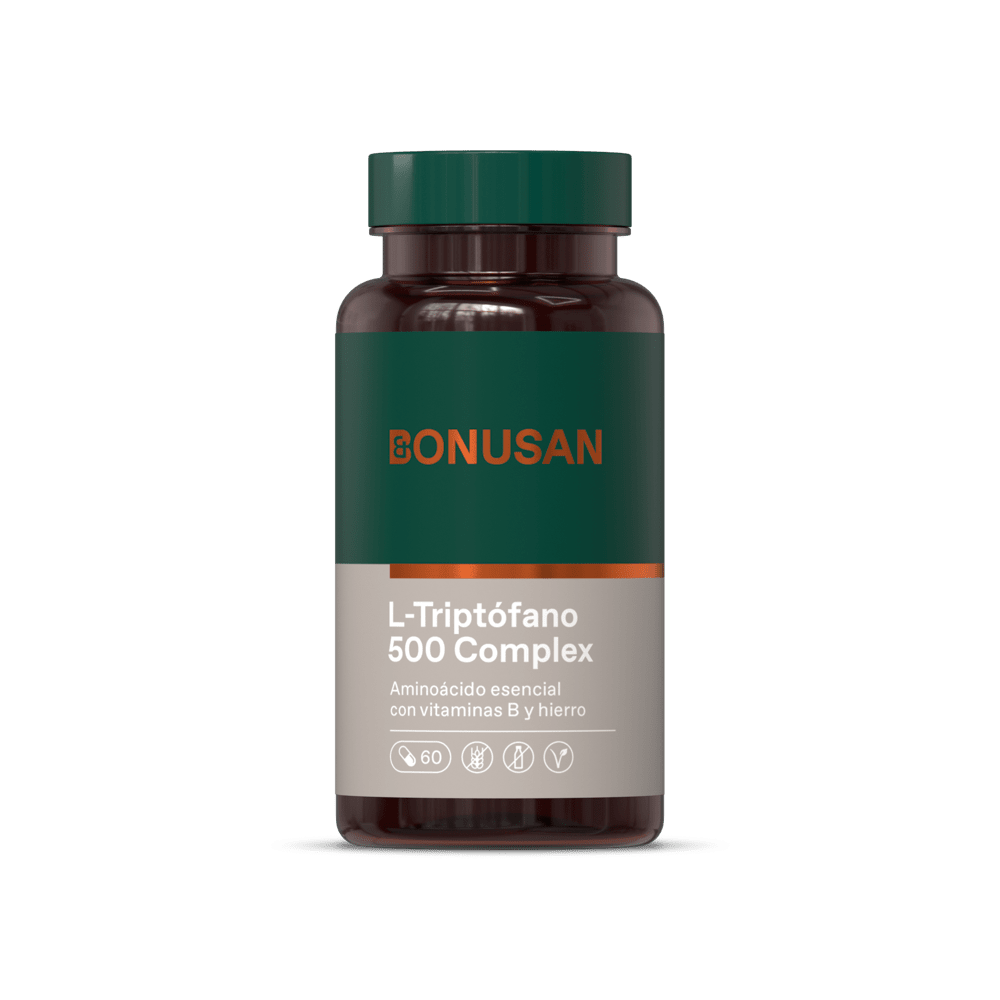 L Triptofano 500 mg 60 Capsulas | Bonusan - Dietetica Ferrer