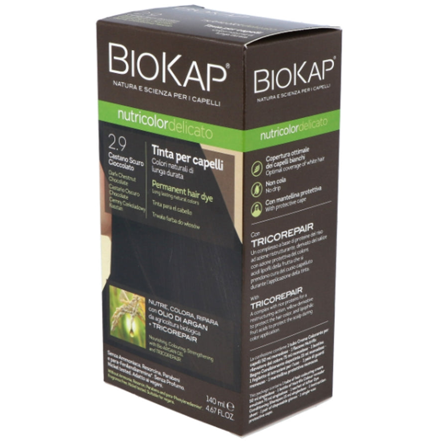 Delicado Castanho Chocolate Negro 2.90 140 ml | Biocap