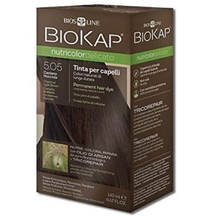 Delicato Castanho Claro Mogno Corante 5.50 140 ml | Biocap