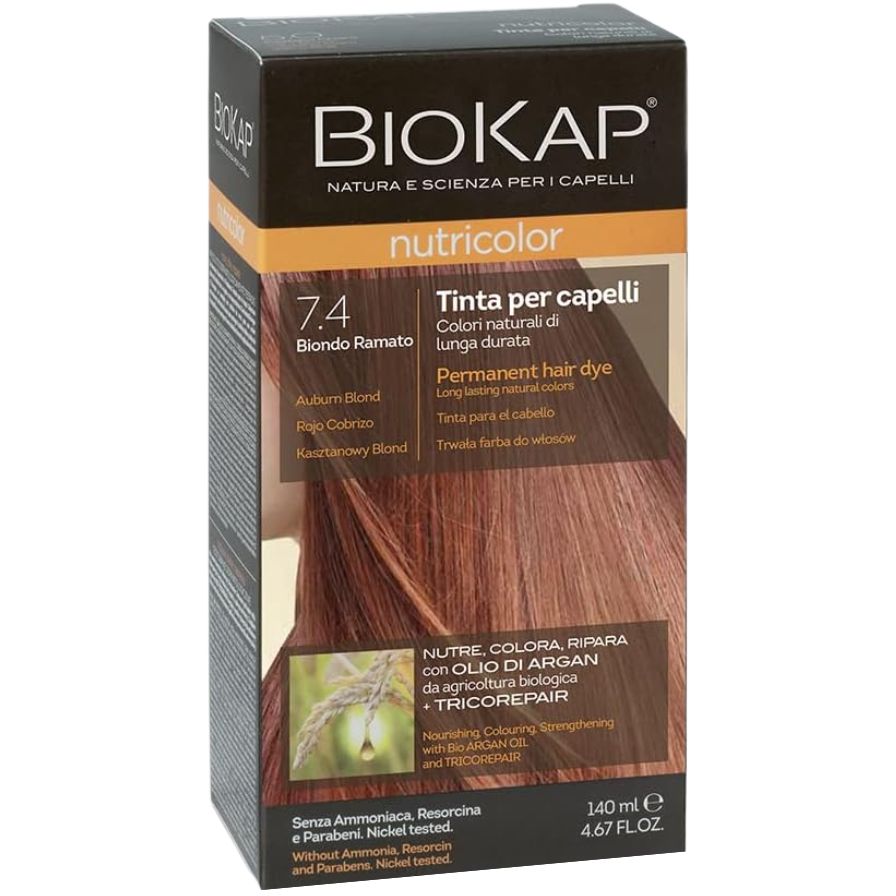 Vermelho Cobre Tinta 7.4 140ml | Biocap