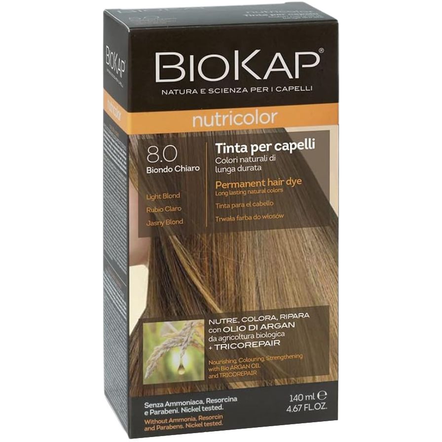 Corante Loiro Claro 8.0 140 ml | Biocap