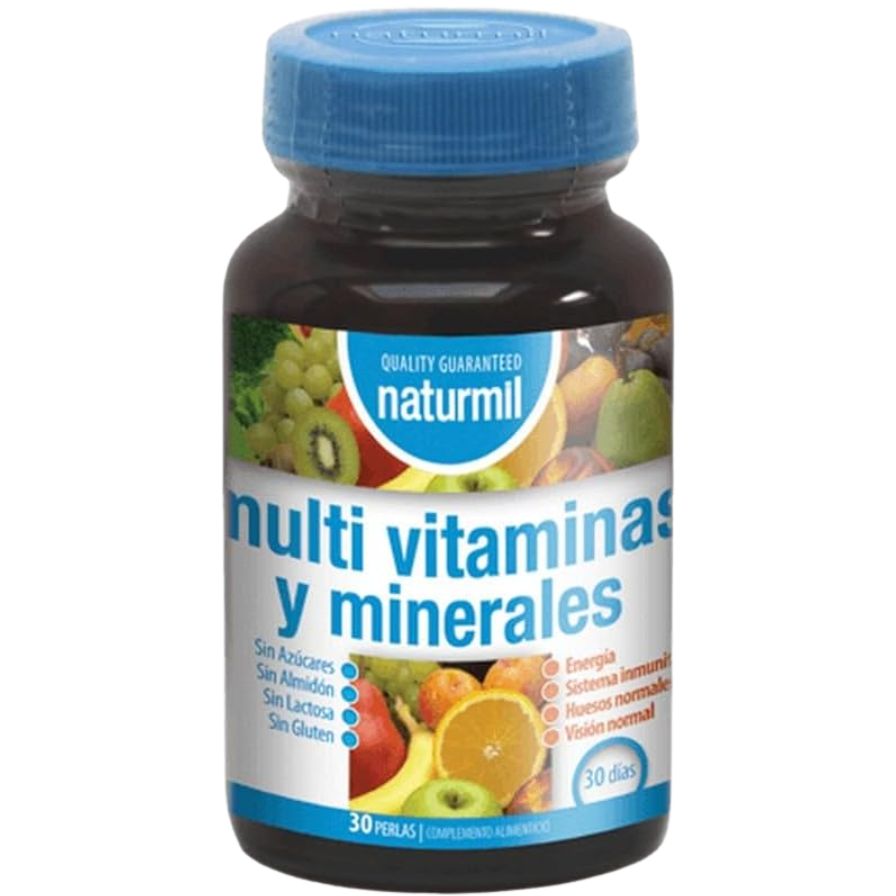 Multivitaminas Minerales 30 Perlas | Naturmil