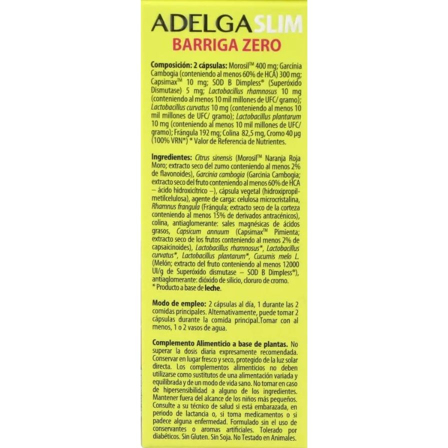 Adelgaslim Barriga Zero 30 Cápsulas | Dietmed - Dietetica Ferrer