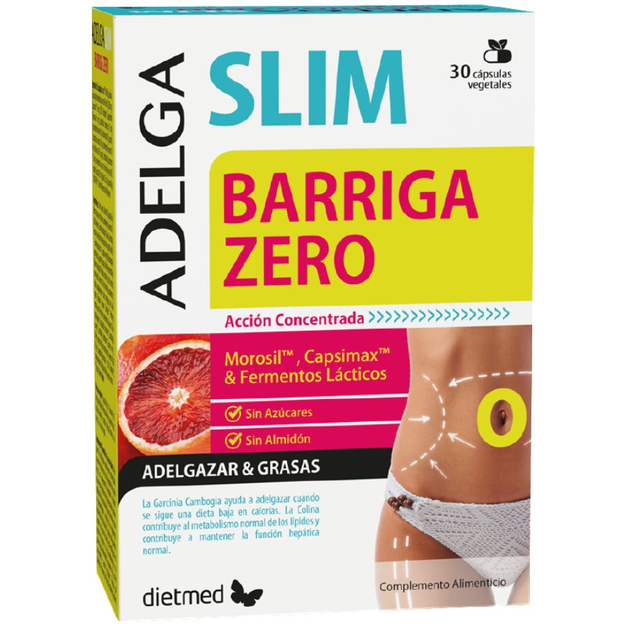 Adelgaslim Barriga Zero 30 Cápsulas | Dietmed - Dietetica Ferrer