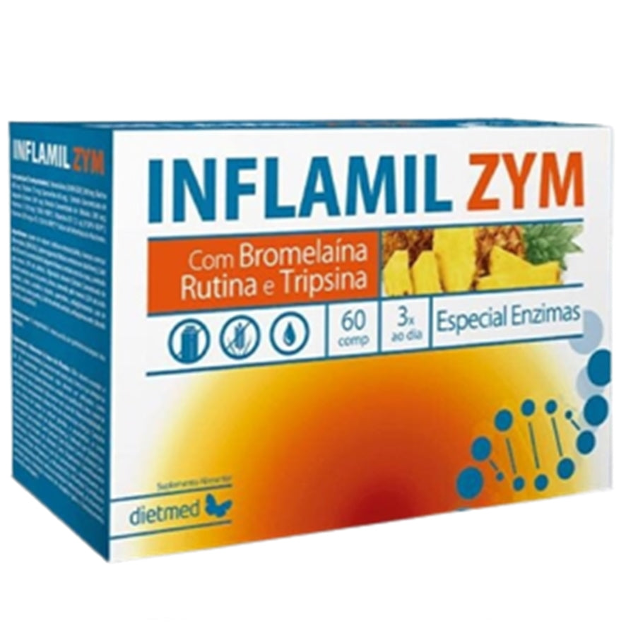 Inflamil Zym 60 Comprimidos | Dietmed - Dietetica Ferrer