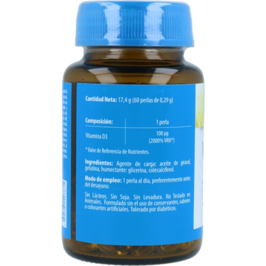 Vitamina D3 60 Capsulas | Naturmil - Dietetica Ferrer