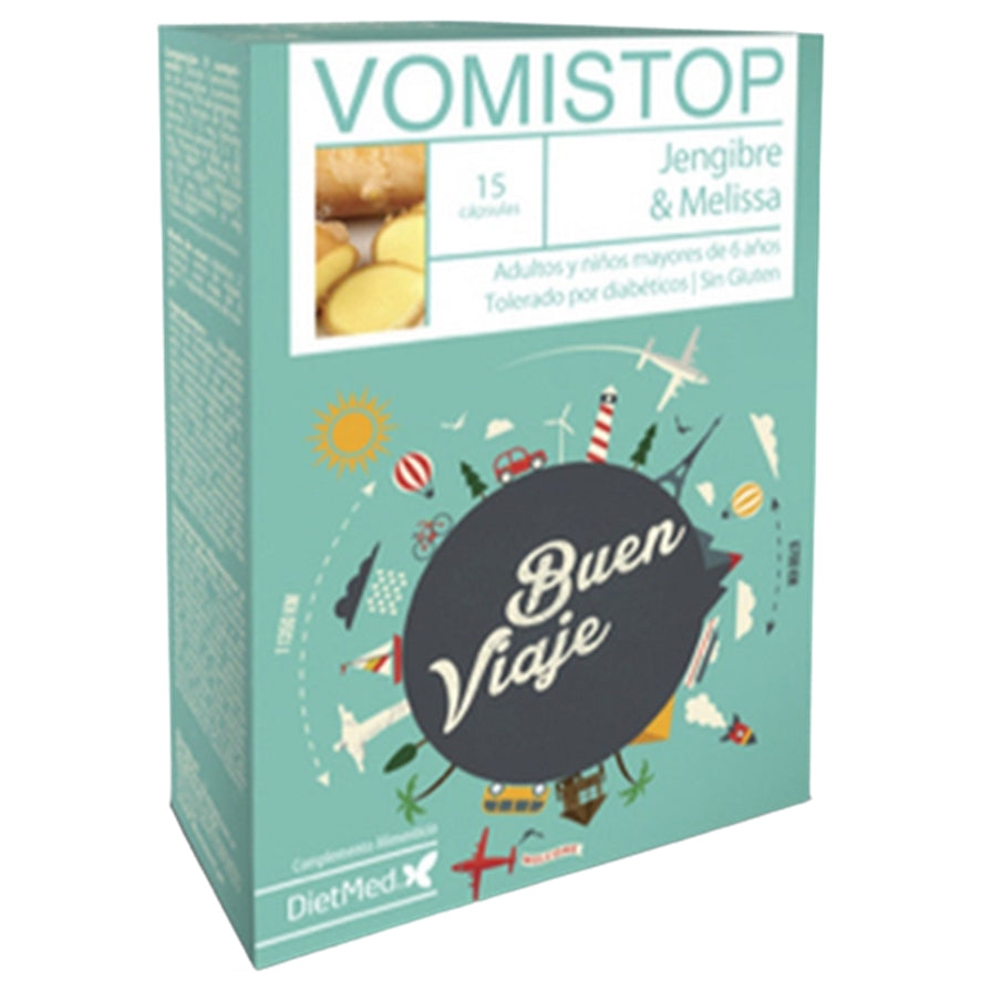 Vomistop 15 Capsulas | Dietmed - Dietetica Ferrer