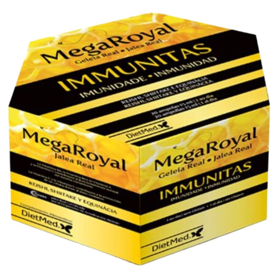 Megaroyal Immunitas Super 2500 20 ampollas | Dietmed - Dietetica Ferrer