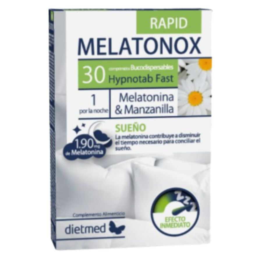 Melatonox Rapid 30 Comprimidos | Dietmed - Dietetica Ferrer