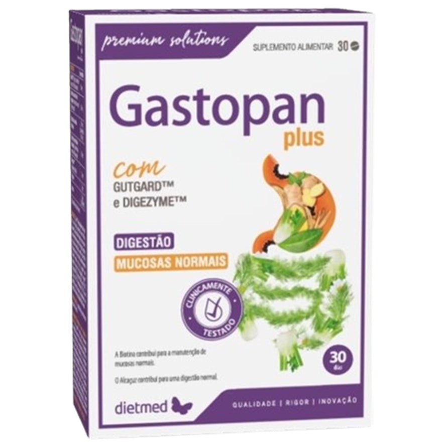 Gastopan Plus 30 comprimidos | Dietmed - Dietetica Ferrer
