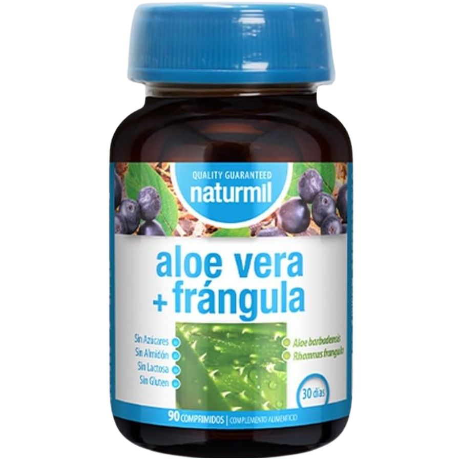 Aloe Vera + Frángula 90 Comprimidos | Naturmil - Dietetica Ferrer
