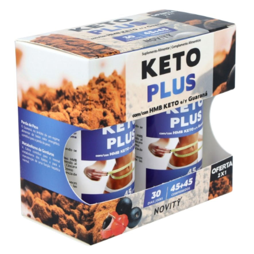 Keto Plus 45+45 Comprimidos | Novity - Dietetica Ferrer